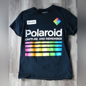 Polaroid, black with bright colors